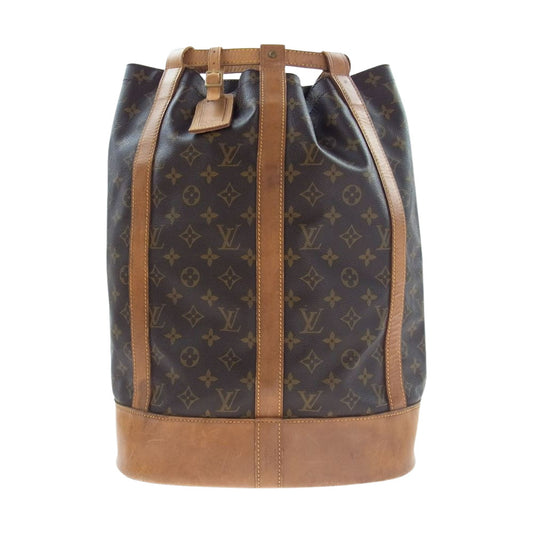 LOUIS VUITTON ルイ・ヴィトン M42244 モノグラム ランドネ GM ショルダー バッグ ブラウン系【中古】