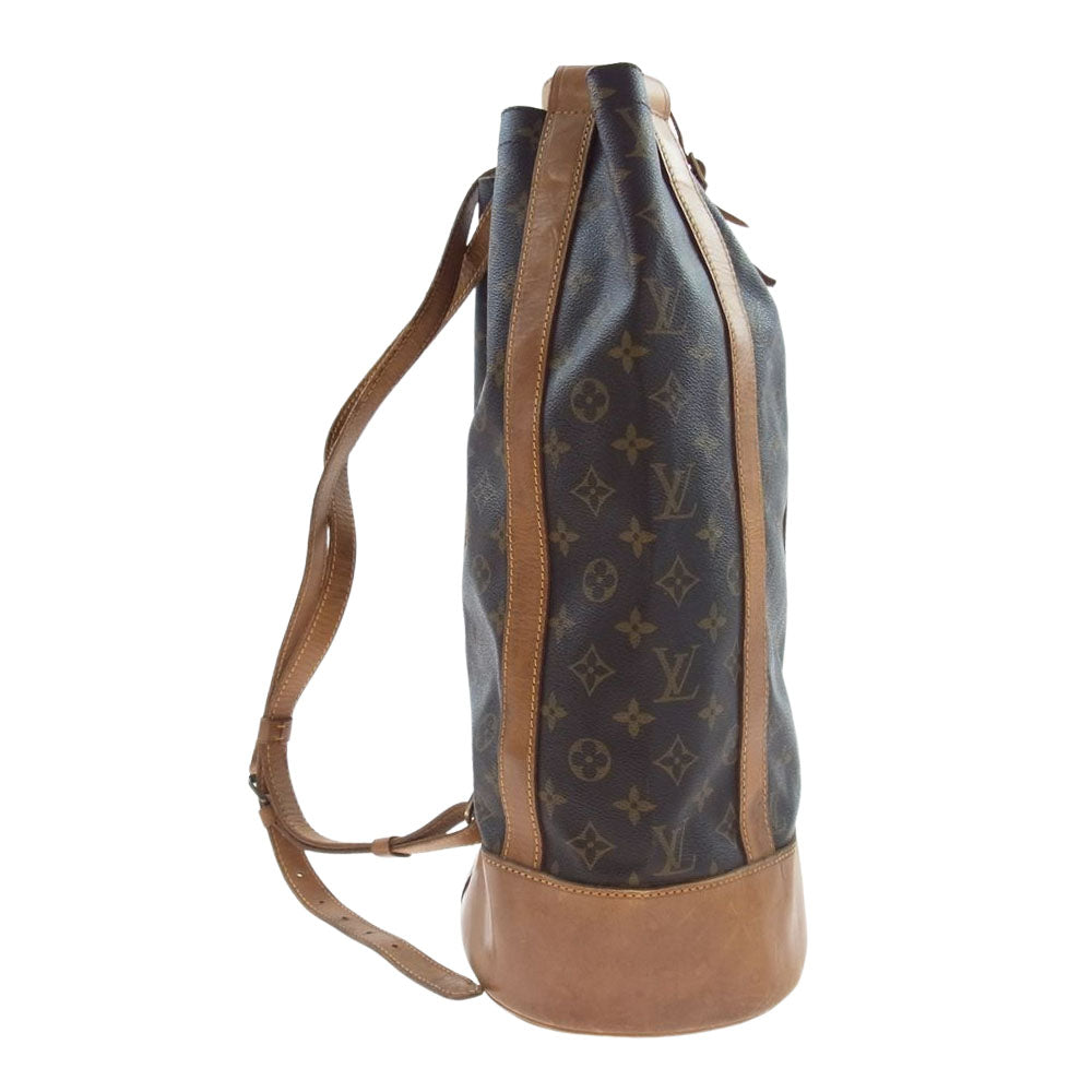 LOUIS VUITTON ルイ・ヴィトン M42244 モノグラム ランドネ GM ショルダー バッグ ブラウン系【中古】