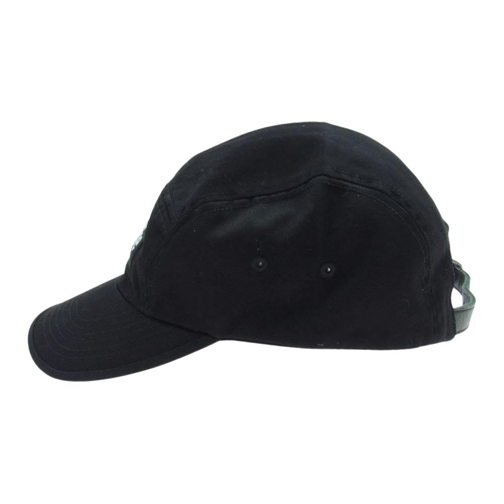 Supreme シュプリーム 17AW Washed Chino Twill Camp Cap ウォッシュド チノ ツイル キャンプ キャップ ブラック系【中古】