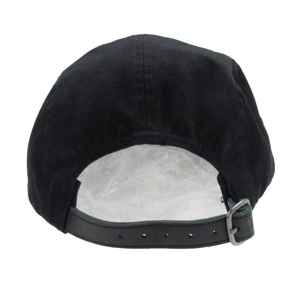 Supreme シュプリーム 17AW Washed Chino Twill Camp Cap ウォッシュド チノ ツイル キャンプ キャップ ブラック系【中古】