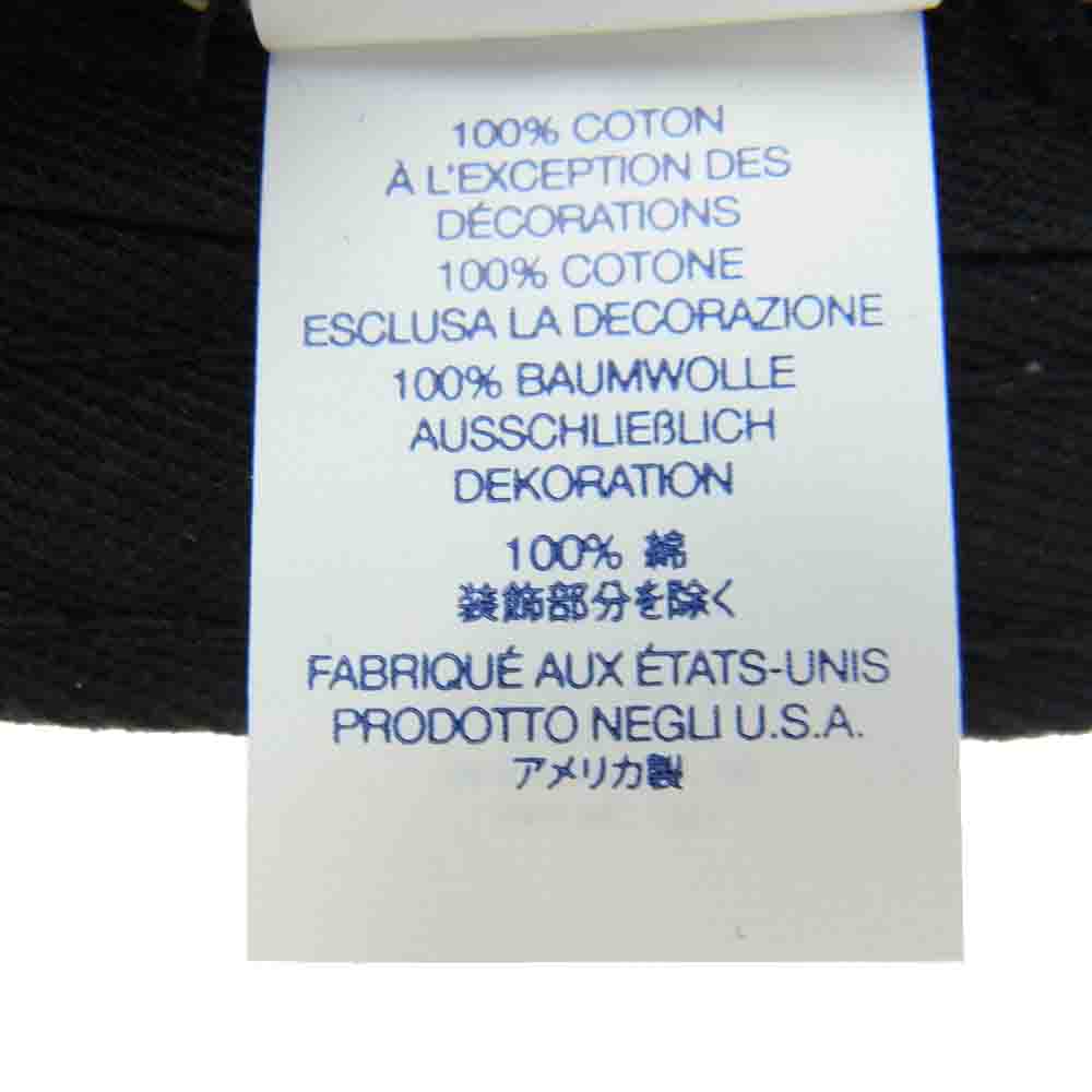 Supreme シュプリーム 17AW Washed Chino Twill Camp Cap ウォッシュド チノ ツイル キャンプ キャップ ブラック系【中古】