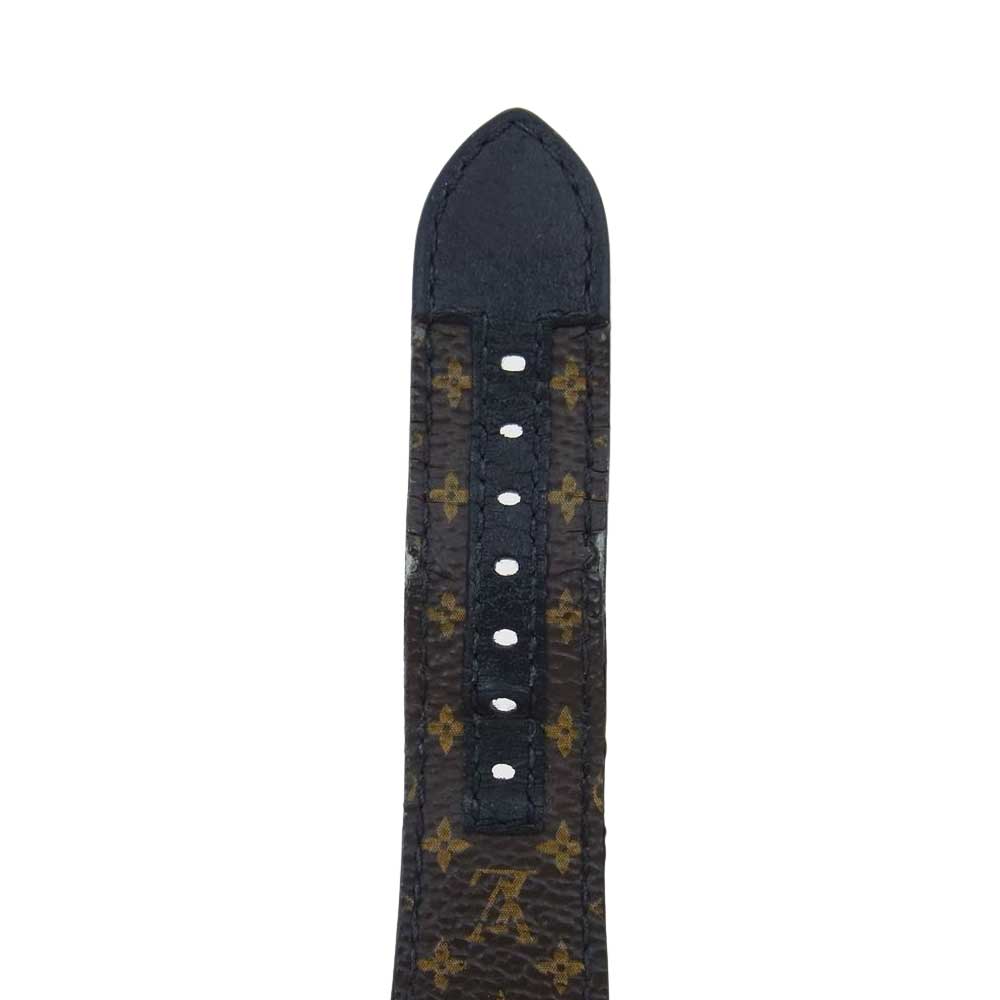 LOUIS VUITTON ルイ・ヴィトン QA05 2 タンブール ホライゾン モノグラム ベルト コネクテッド スマート ウォッチ 時計 ブラウン系【中古】