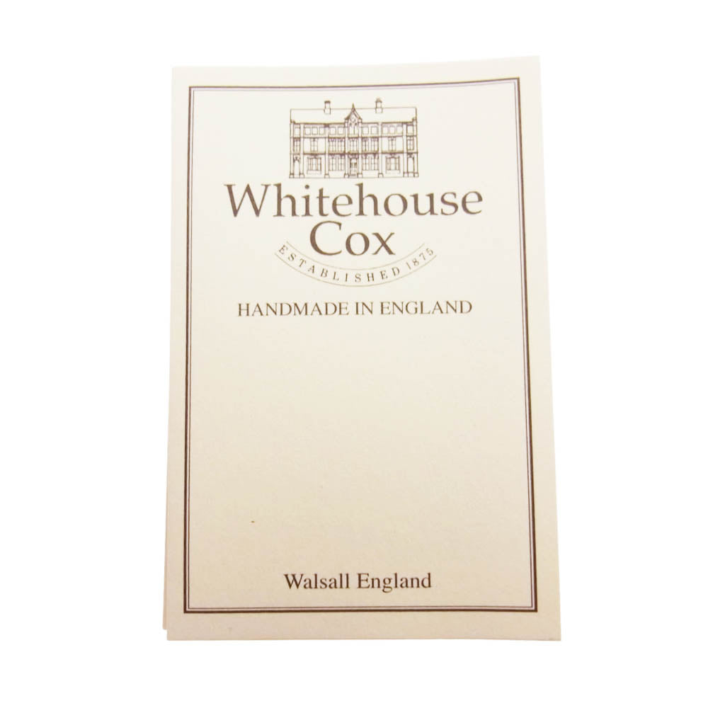 WHITE HOUSE COX ホワイトハウスコックス S2622-6 LONG ZIP WALLET NEWTON ロング ジップ ブライドル ラウンド ファスナー 長財布 ライトブラウン系【極上美品】【中古】