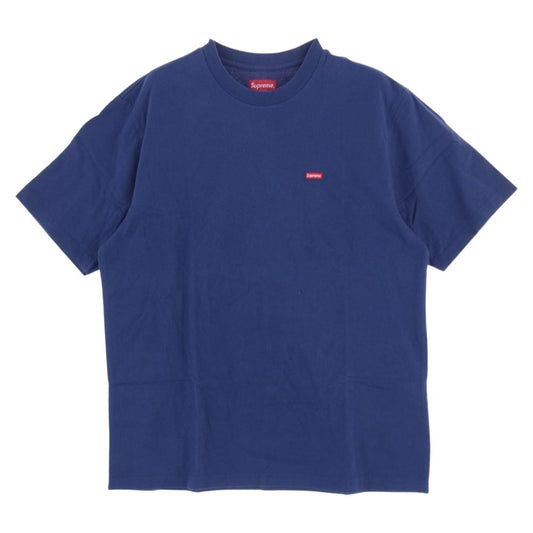 Supreme シュプリーム SMALL BOX TEE スモールボックス ロゴ クルーネック 半袖 TEE Tシャツ ブルー系【中古】