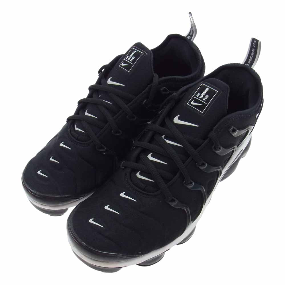 NIKE ナイキ 924453-011 AIR VAPORMAX PLUS ヴェイパー マックス プラス ローカット スニーカー ブラック系 26.0cm【中古】