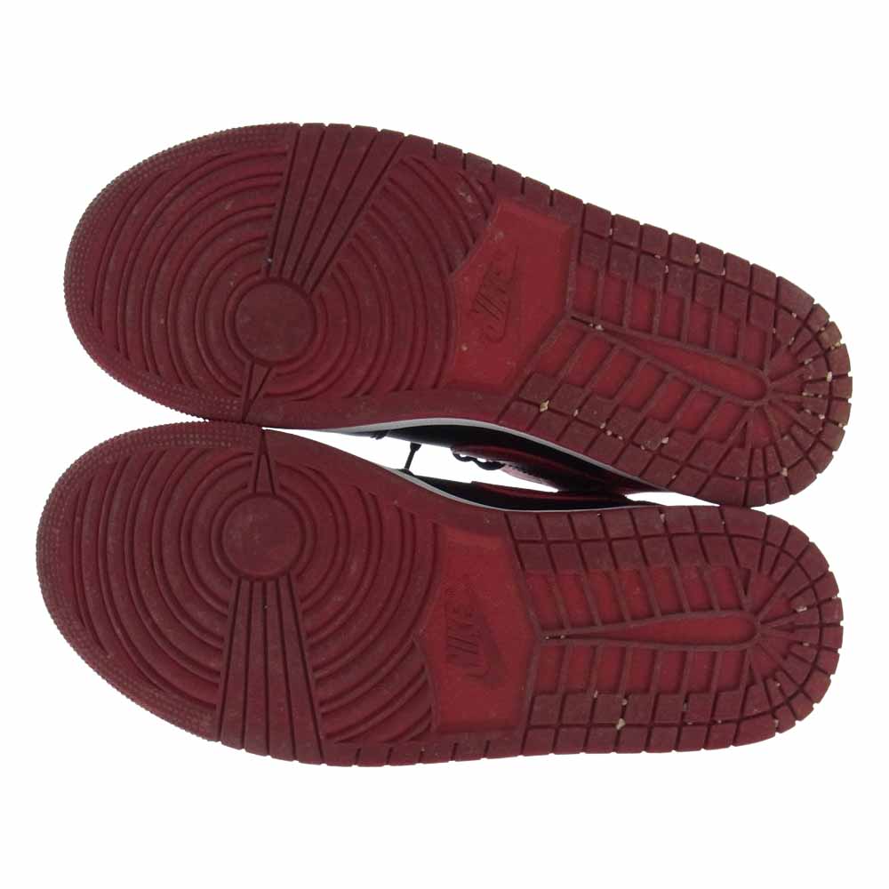 NIKE AIR JORDAN ナイキ ジョーダン 554724-074 MID ミッド ミドルカット スニーカー ブレッド  ブラック系 レッド系 26.0cm【中古】
