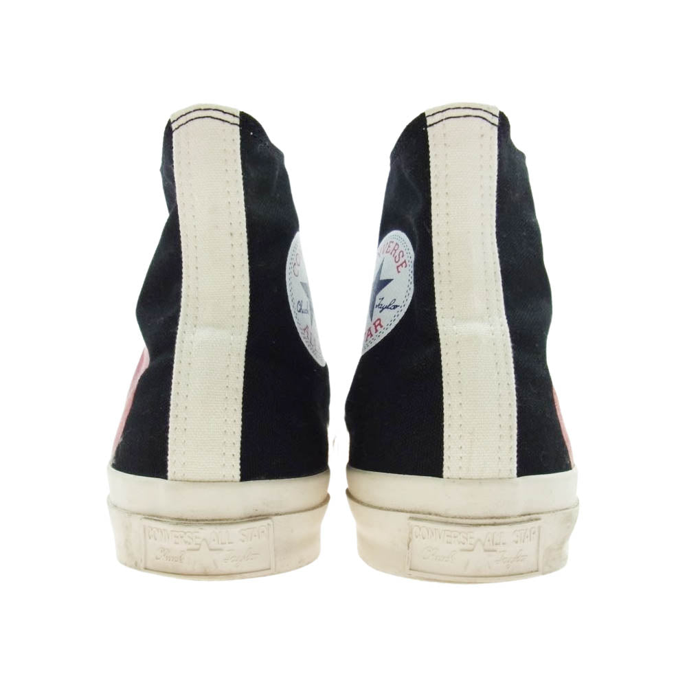 COMME des GARCONS コムデギャルソン 1CK710 × CONVERSE コンバース All Star オールスター ハイカット スニーカー ブラック系 26cm【中古】