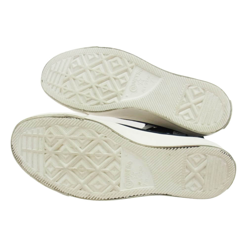 COMME des GARCONS コムデギャルソン 1CK710 × CONVERSE コンバース All Star オールスター ハイカット スニーカー ブラック系 26cm【中古】