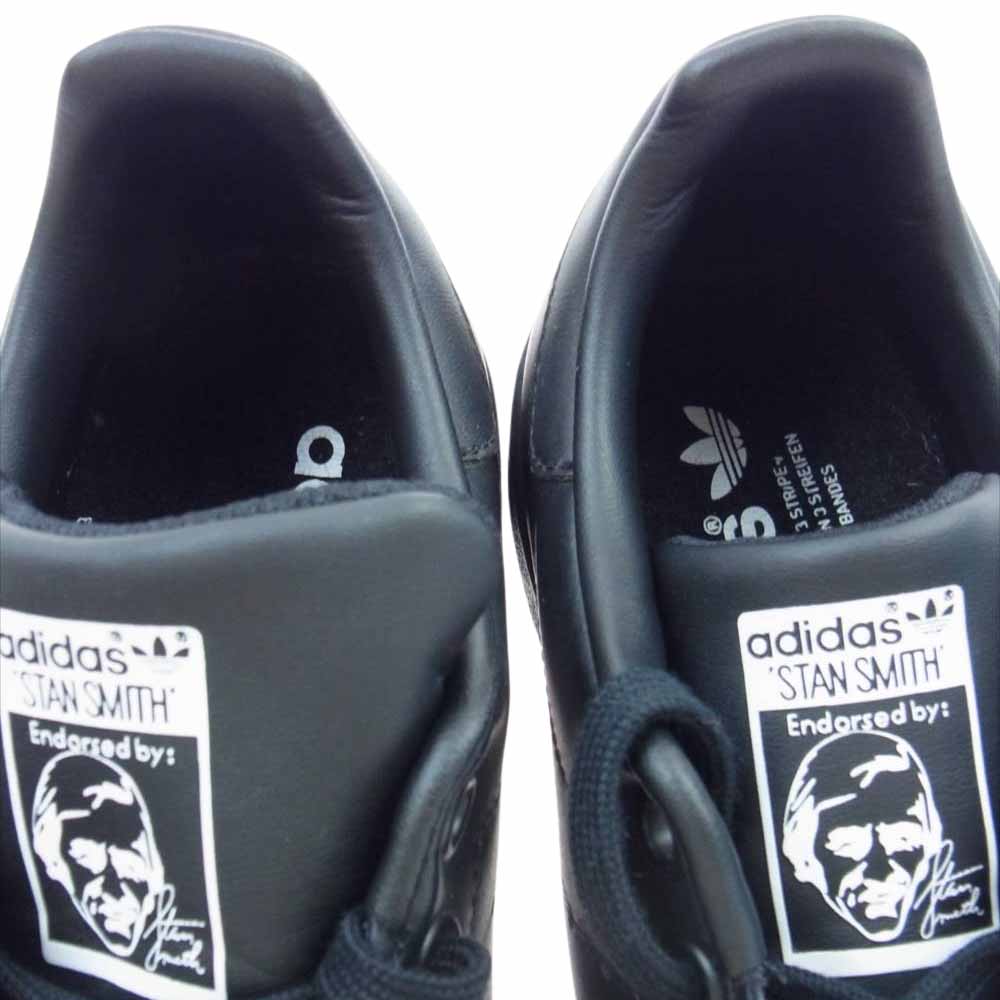adidas アディダス H67742 STAN SMITH MFT スタンスミス ローカット スニーカー  ブラック系 23.5cm【中古】