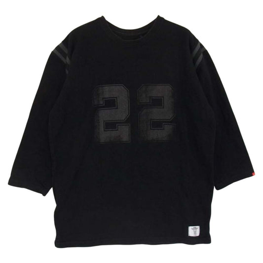 ベドウィン アンド ザ ハートブレイカーズ フットボール シャツ Tシャツ 長袖 ブラック系【中古】