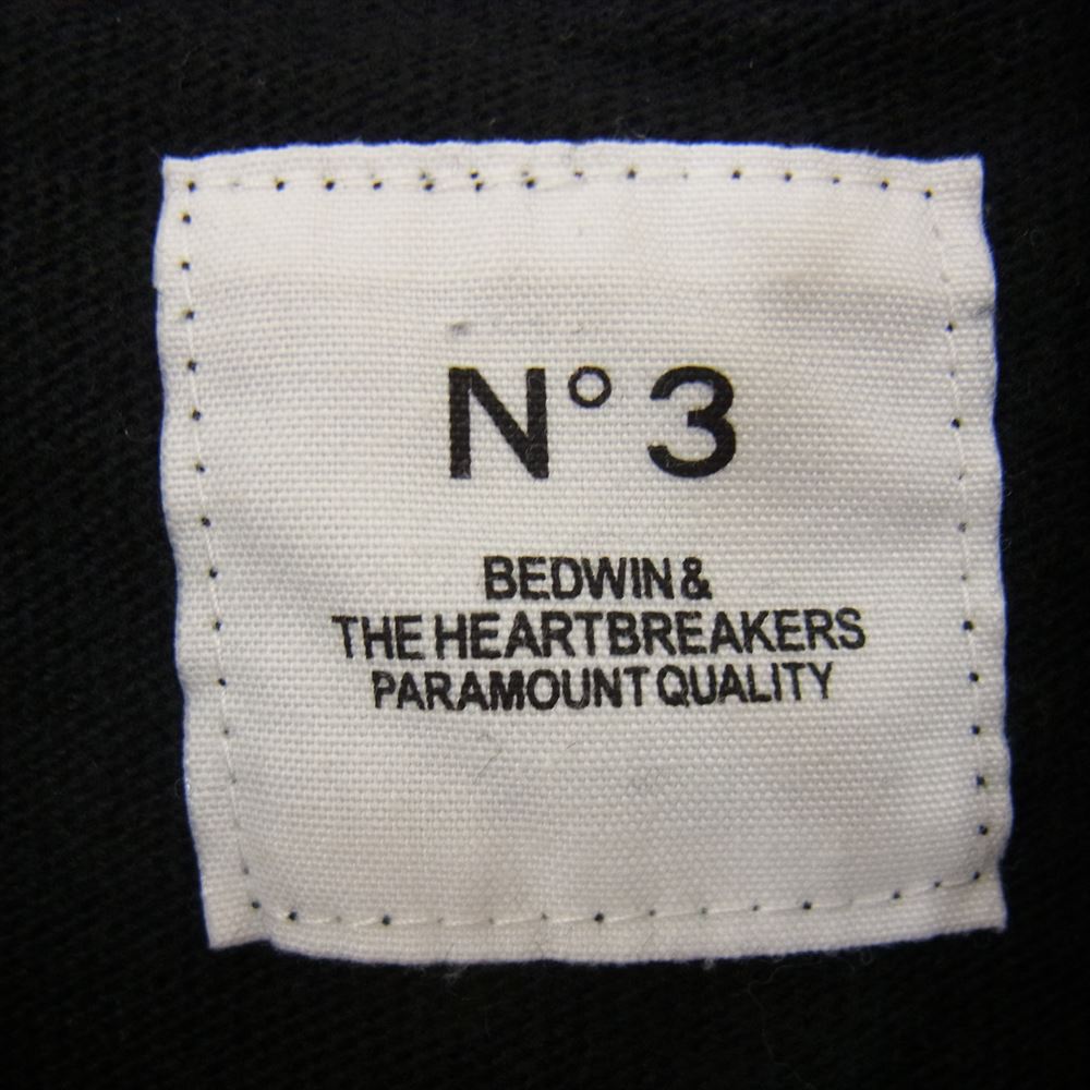 ベドウィン アンド ザ ハートブレイカーズ フットボール シャツ Tシャツ 長袖 ブラック系【中古】