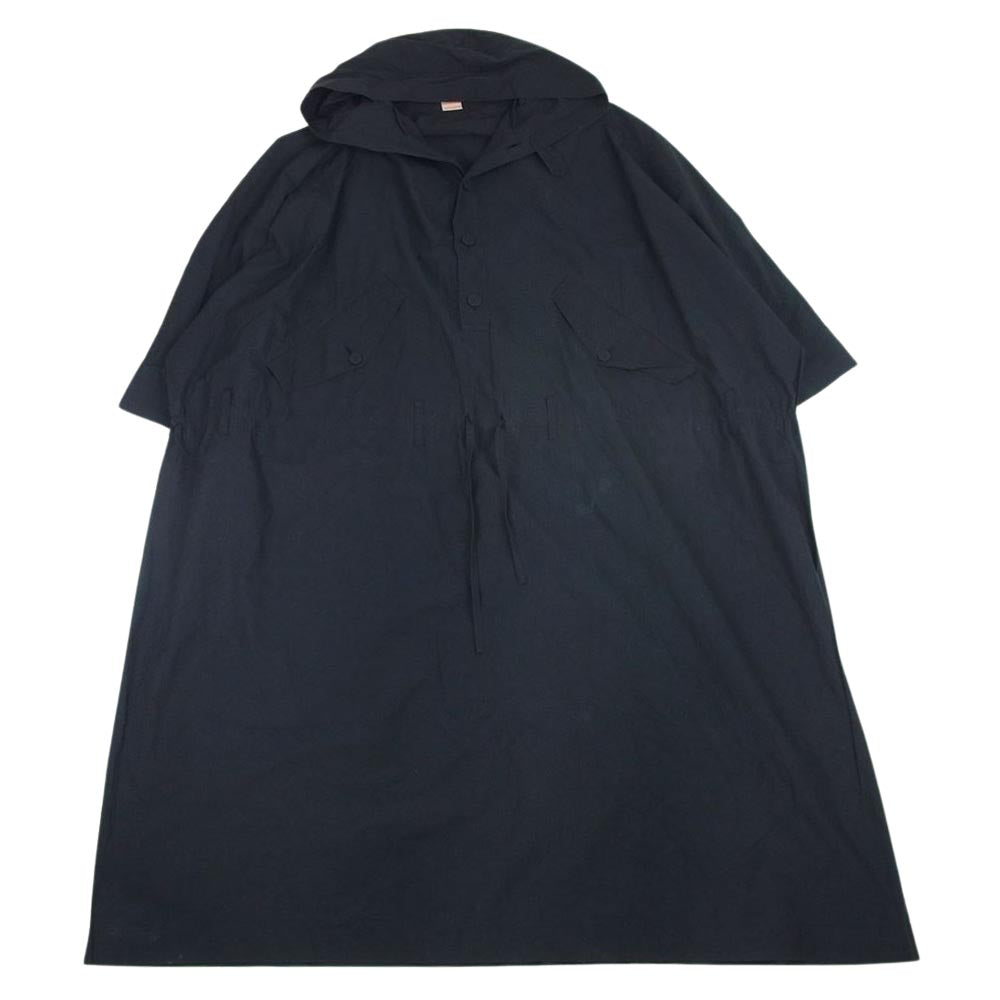 メゾンエウレカ ANORAK COAT アノラック コート ブラック系 F【中古】