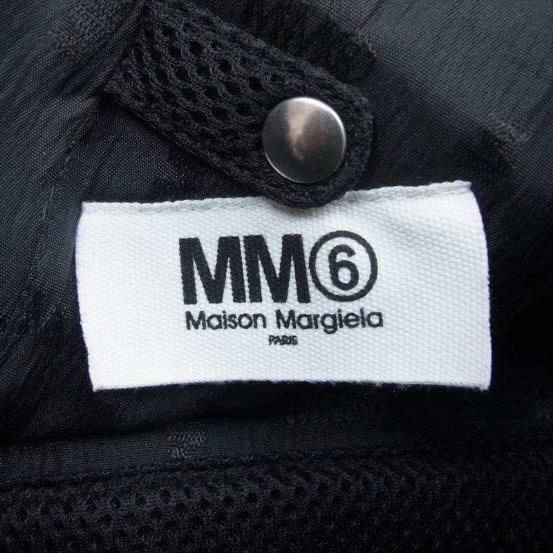 MAISON MARGIELA メゾンマルジェラ MM6 S54WD0039 メッシュ ジャパニーズ バッグ ブラック系【美品】【中古】