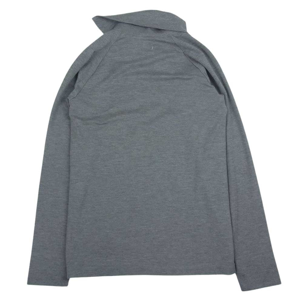 Yohji Yamamoto ヨウジヤマモト OD-T48-906 s'yte サイト ハイネック ボタン カットソー グレー系 S【中古】