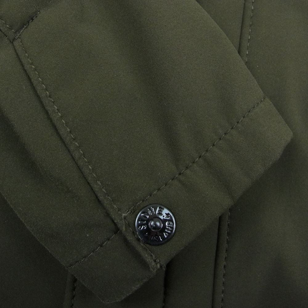 STONE ISLAND ストーンアイランド 571543822 Soft Shell-R Jacket シェル ジャケット カーキ系 S【中古】