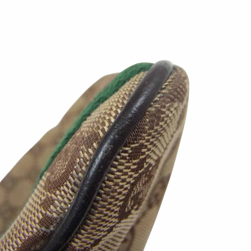 GUCCI グッチ 144388 GGキャンバス シェリーライン ショルダー バッグ ベージュ系【中古】