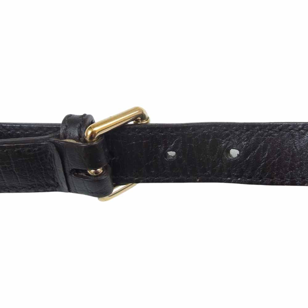 GUCCI グッチ 144388 GGキャンバス シェリーライン ショルダー バッグ ベージュ系【中古】