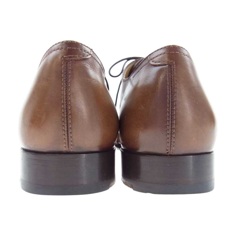 Berluti ベルルッティ アレッサンドロ オルガライン カリグラフィー レザー ドレス シューズ ブラウン系 6.5【中古】