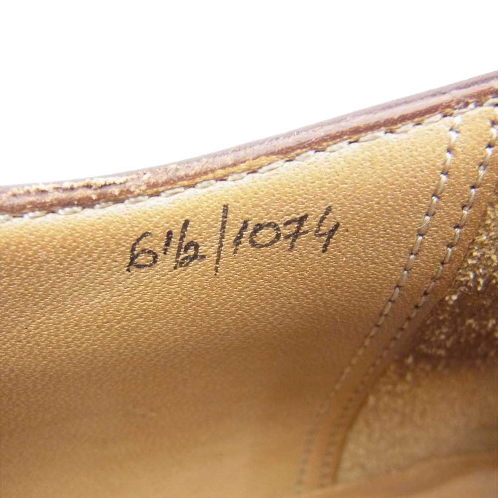 Berluti ベルルッティ アレッサンドロ オルガライン カリグラフィー レザー ドレス シューズ ブラウン系 6.5【中古】
