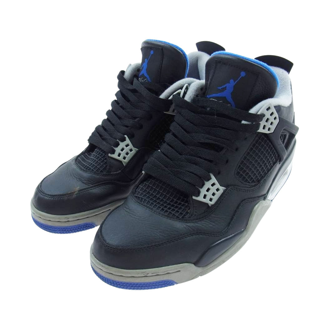 NIKE ナイキ 308497-006 AIR JORDAN 4 RETRO エア ジョーダン 4 レトロ スニーカー オルタネイト ブラック系 28.0cm【中古】