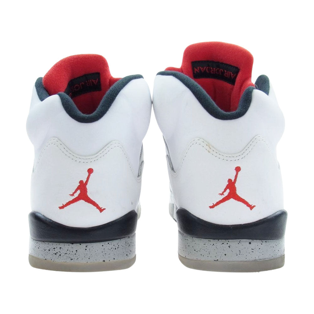NIKE ナイキ 136027-104 AIR JORDAN 5 RETRO エア ジョーダン 5 レトロ スニーカー ホワイト系 28.0ｃｍ【中古】