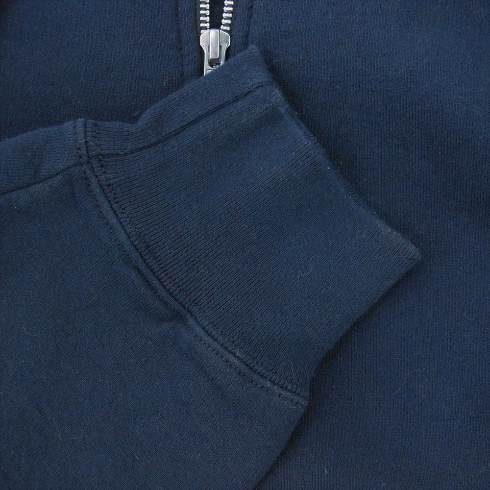 Supreme シュプリーム 19SS Star Zip Up Sweatshirt スター ロゴ ジップ アップ フーデット スウェット ネイビー系 L【中古】