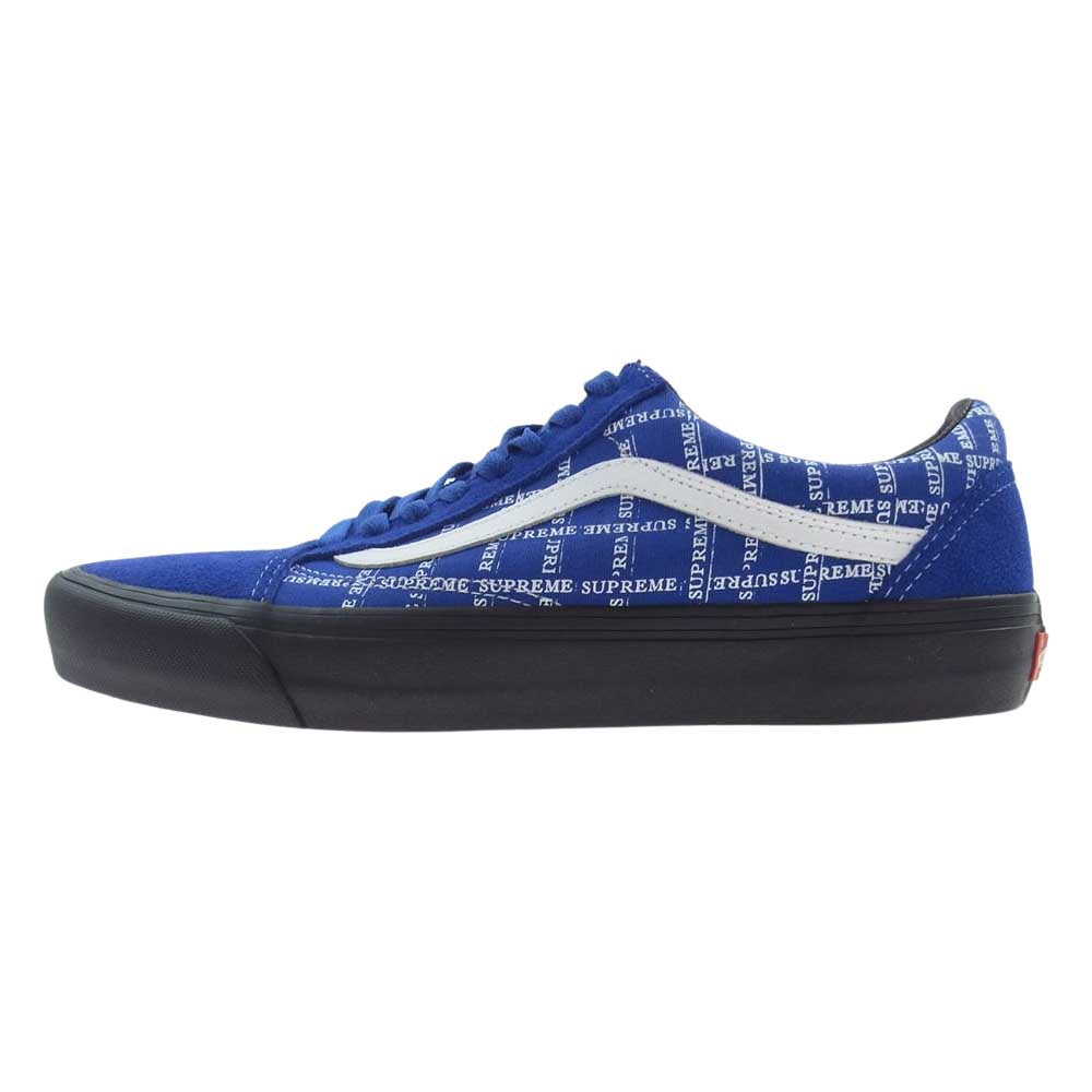 Supreme シュプリーム 20AW VN0A45JC2YX × Vans バンズ Old Skool Pro オールド スクール スニーカー ブルー系 28.5cm【美品】【中古】