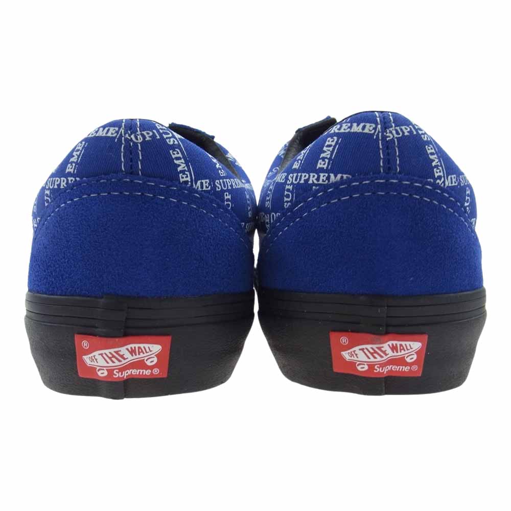 Supreme シュプリーム 20AW VN0A45JC2YX × Vans バンズ Old Skool Pro オールド スクール スニーカー ブルー系 28.5cm【美品】【中古】