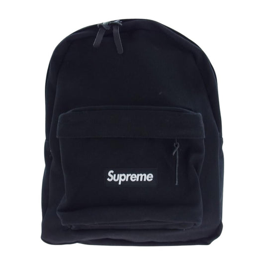 Supreme シュプリーム 20AW Canvas Backpack ボックス ロゴ キャンバス バックパック ブラック系【中古】