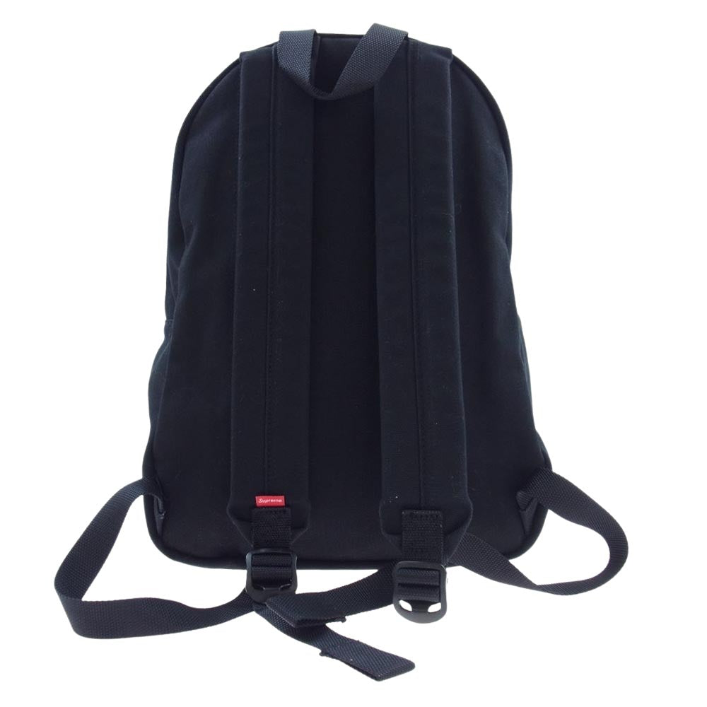 Supreme シュプリーム 20AW Canvas Backpack ボックス ロゴ キャンバス バックパック ブラック系【中古】