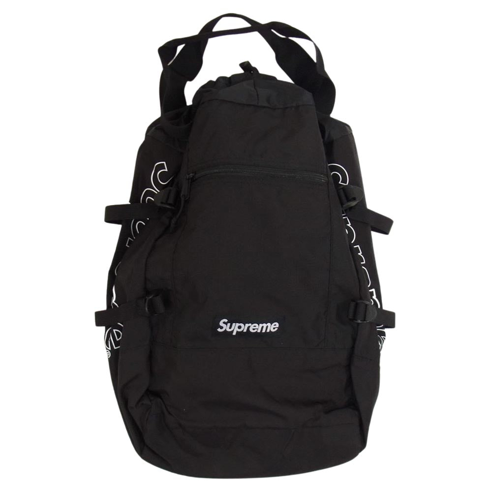 19SS supreme Backpack ブラック