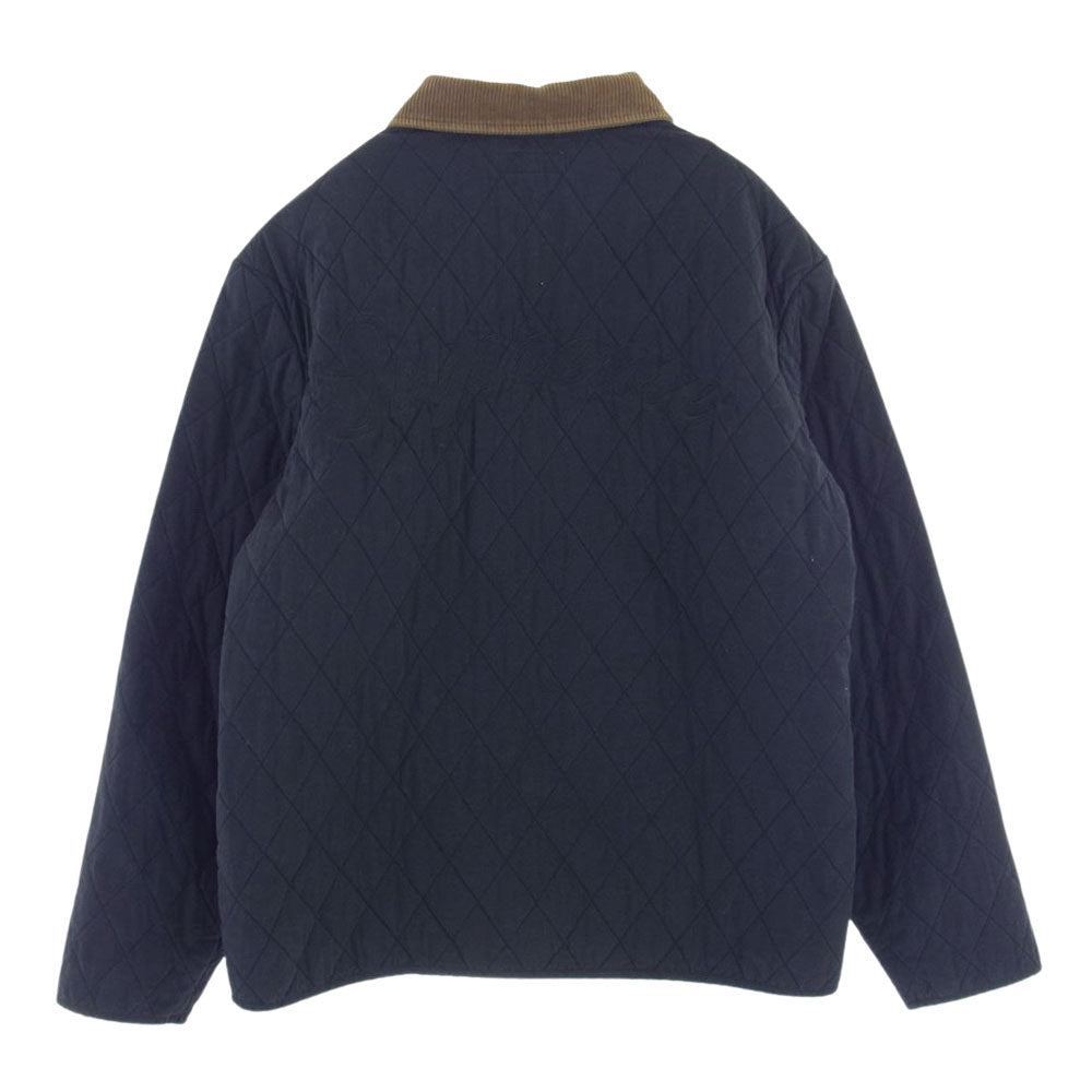 Supreme シュプリーム 19AW Quilted Paisley Jacket キルテッド ペイズリー ジャケット ブラック系 L【中古】