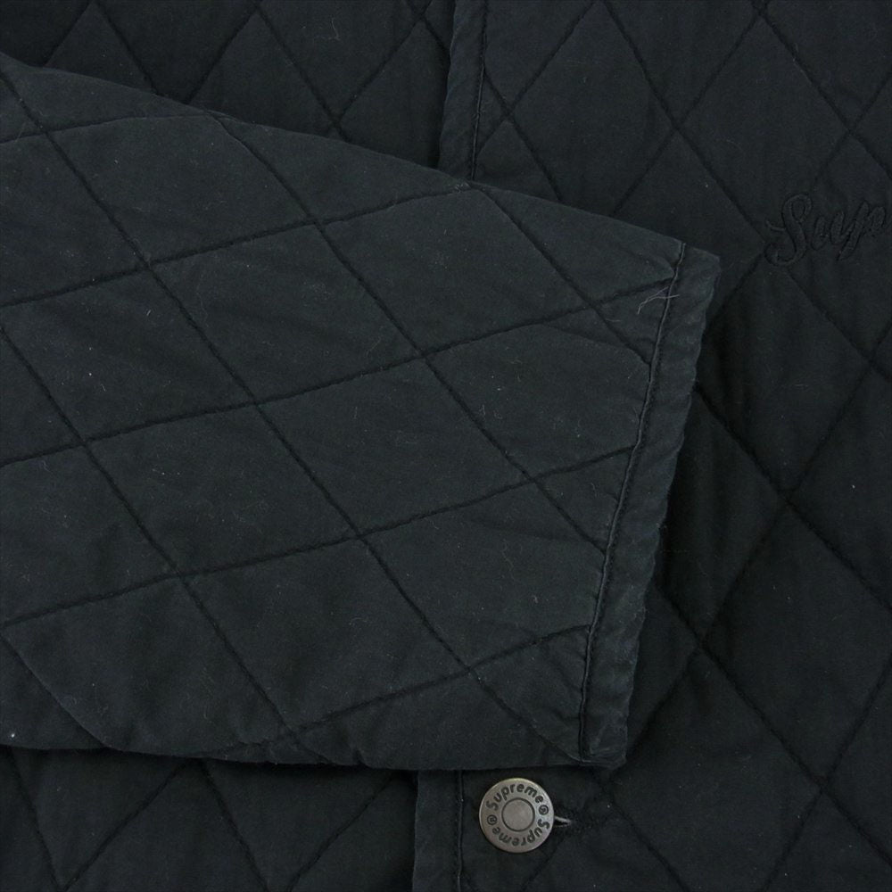 Supreme シュプリーム 19AW Quilted Paisley Jacket キルテッド ペイズリー ジャケット ブラック系 L【中古】