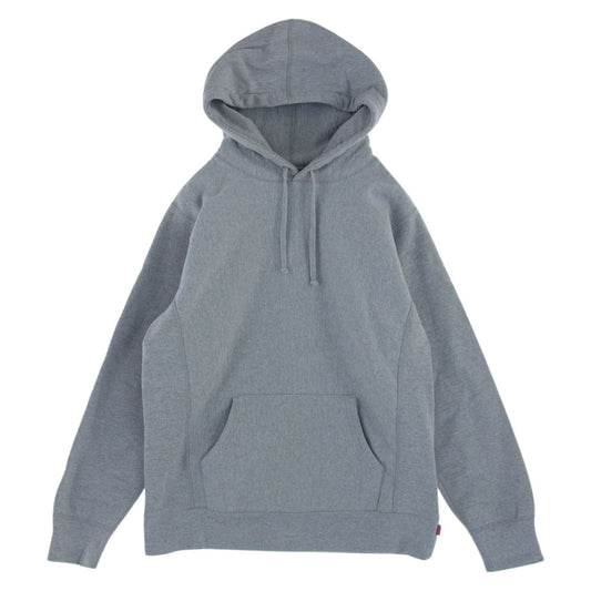 Supreme シュプリーム 16AW 3M Reflective Small Box Logo Hooded リフレクティブ スモール ボックスロゴ フーデッド プルオーバー パーカー スウェット グレー系 M【中古】