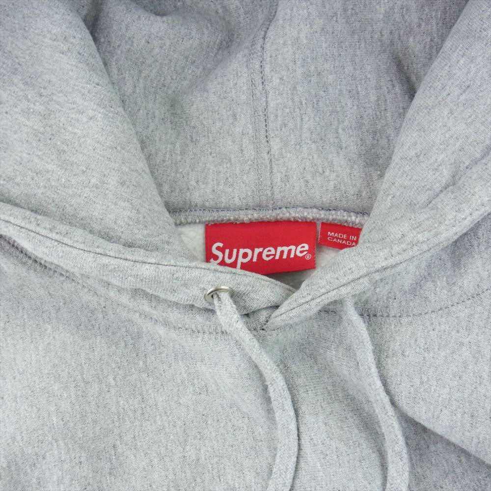 Supreme シュプリーム 16AW 3M Reflective Small Box Logo Hooded リフレクティブ スモール ボックスロゴ フーデッド プルオーバー パーカー スウェット グレー系 M【中古】