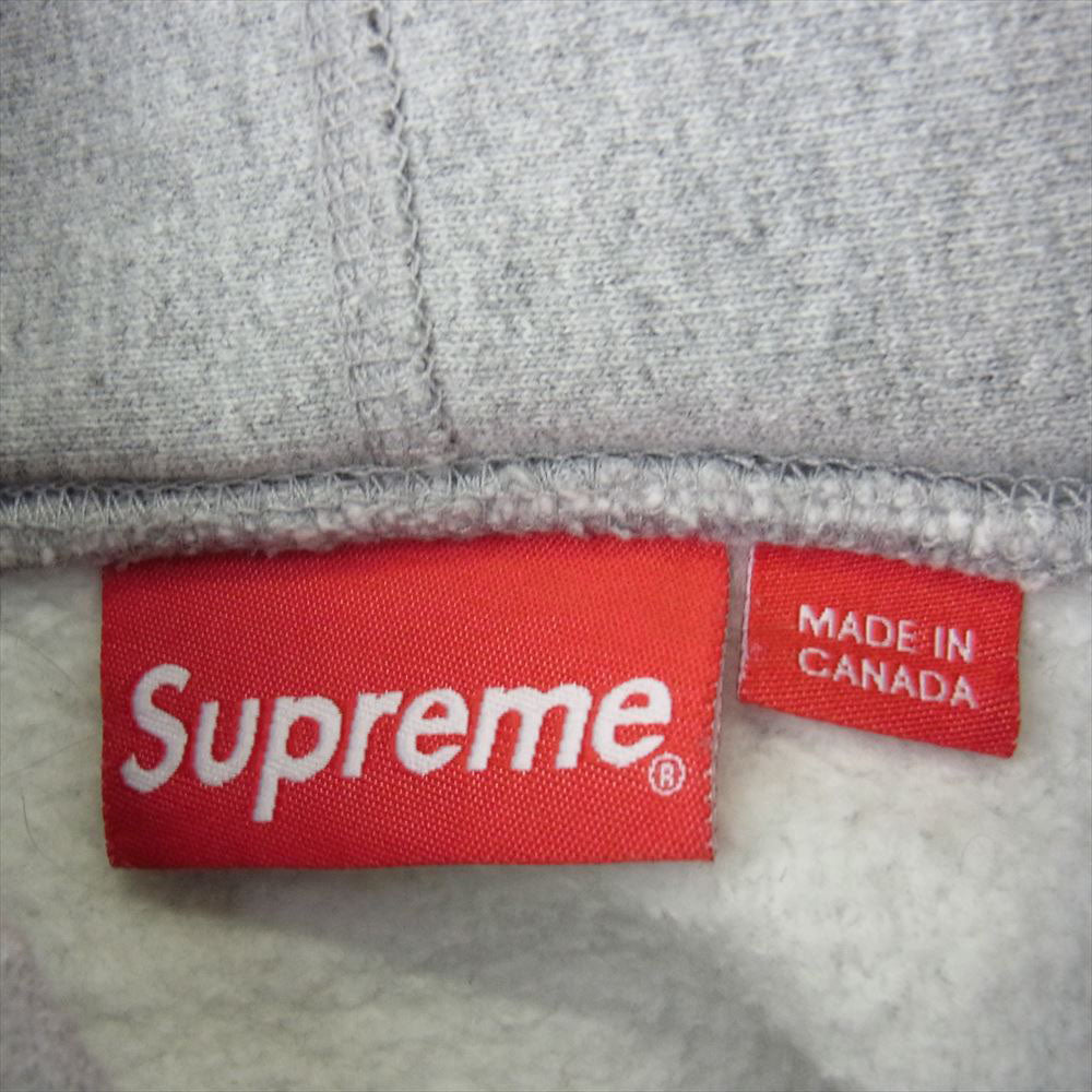 Supreme シュプリーム 16AW 3M Reflective Small Box Logo Hooded リフレクティブ スモール ボックスロゴ フーデッド プルオーバー パーカー スウェット グレー系 M【中古】