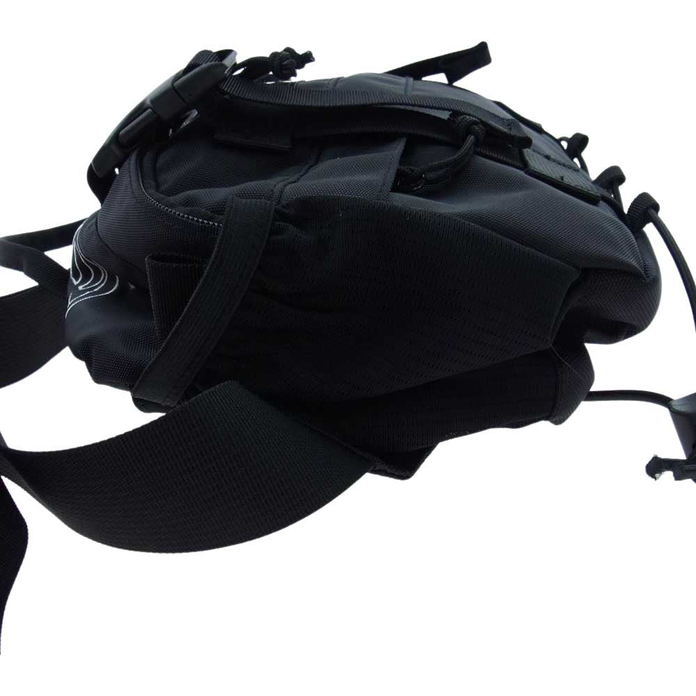 Supreme シュプリーム 19AW Waist Bag Black ボックスロゴ ウエスト バッグ ショルダーバッグ ブラック系【美品】【中古】