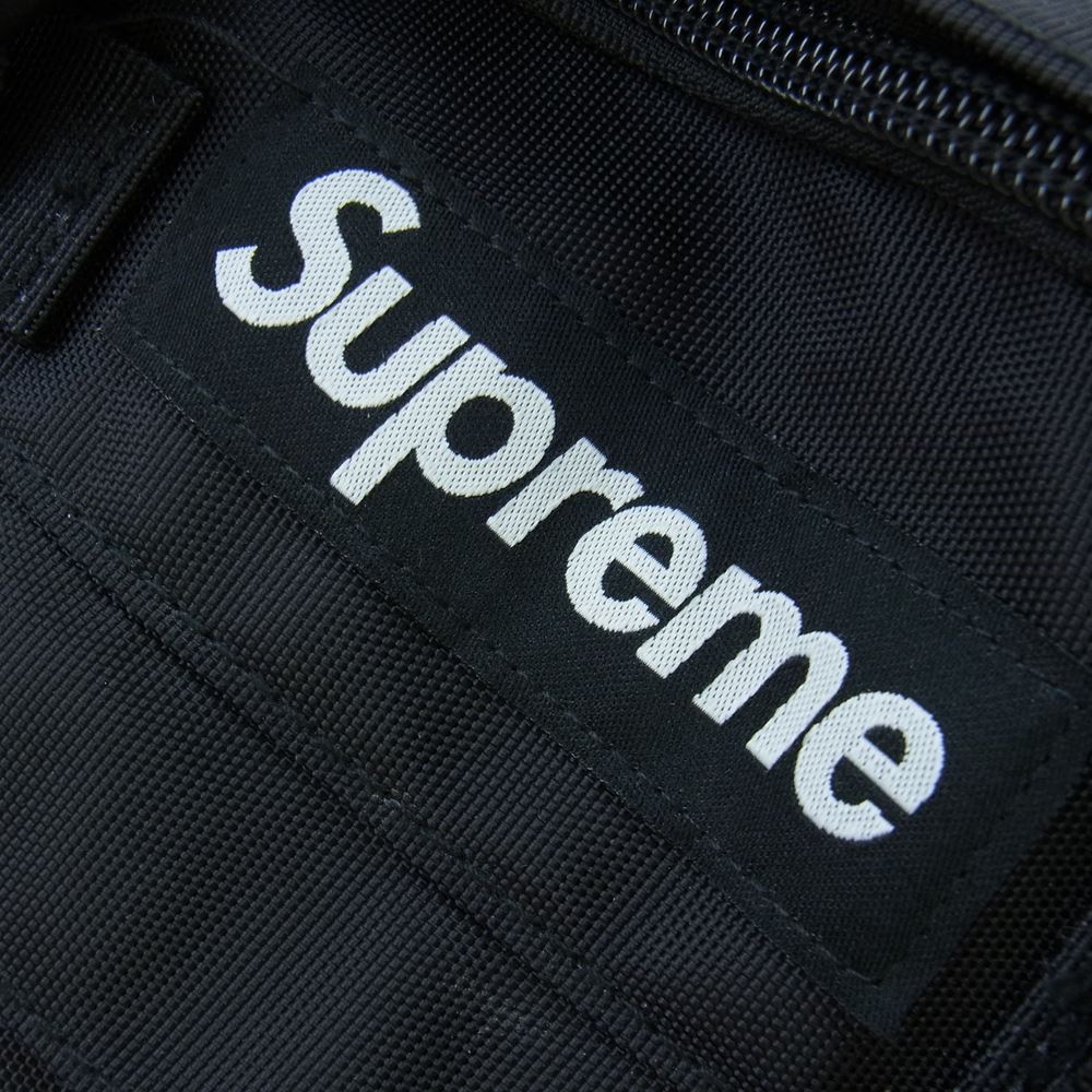 Supreme シュプリーム 19AW Waist Bag Black ボックスロゴ ウエスト バッグ ショルダーバッグ ブラック系【美品】【中古】