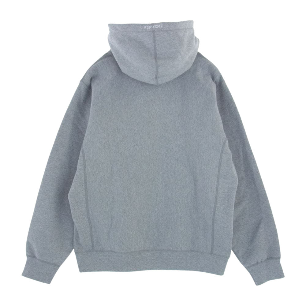 Supreme シュプリーム 20SS S Logo Hooded Sweatshirt Sロゴ フーデット プル オーバー パーカー スウェット グレー グレー系 L【中古】