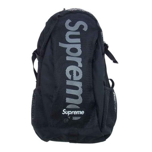 Supreme シュプリーム 20SS Back pack ボックス ロゴ メッシュ バックパック ブラック系【美品】【中古】