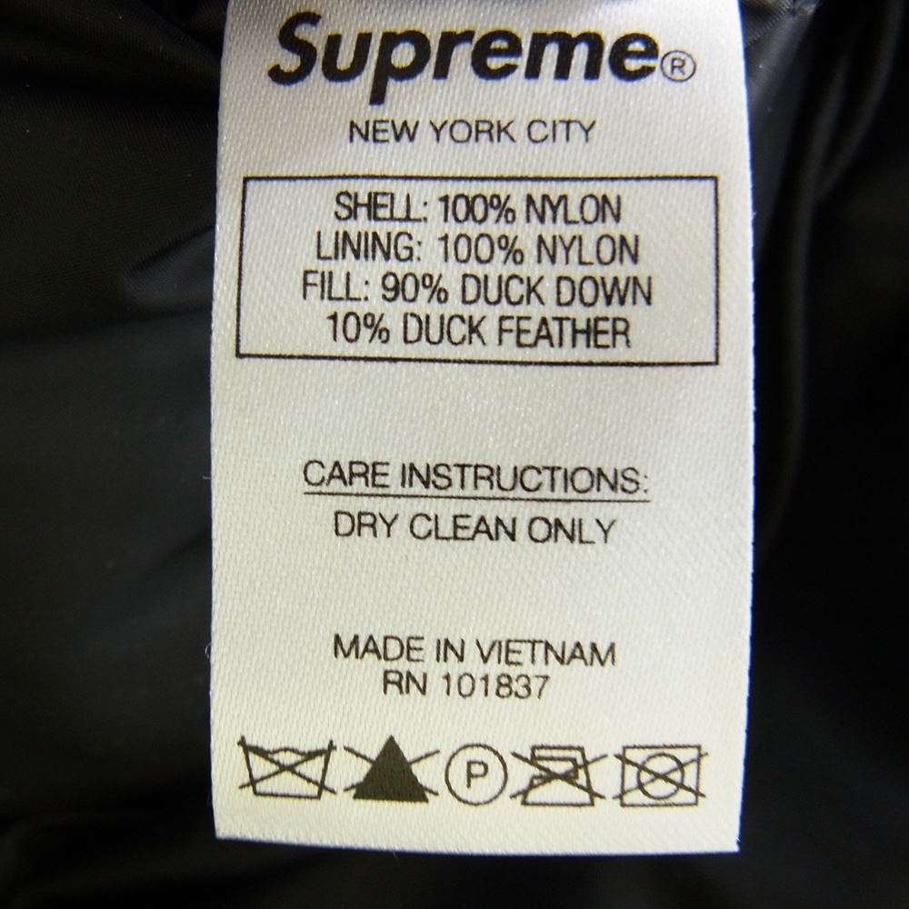 Supreme シュプリーム 20AW GORE-TEX 700-Fill Down Parka ゴアテックス ダウン パーカ ジャケット ブラック系 L【中古】