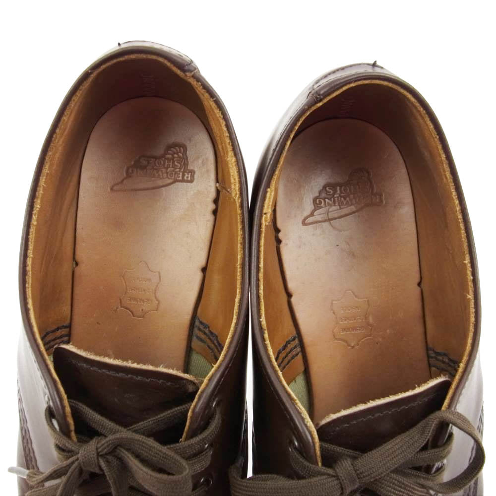 RED WING レッドウィング 9202 GARAGEMAN CHOCOLATE CHAPARRAL ガレージマン オックスフォード ブーツ シューズ ブラウン系 26.5cm【中古】