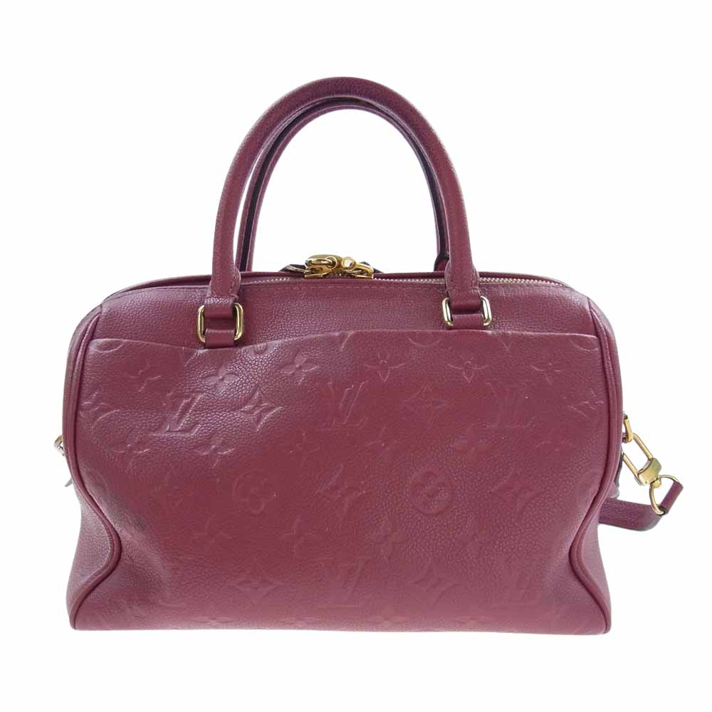 LOUIS VUITTON ルイ・ヴィトン M44145 スピーディ バンドリエール25 モノグラム アンプラント 2WAY ショルダー バッグ  ピンク系【中古】