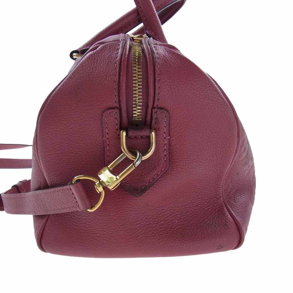 LOUIS VUITTON ルイ・ヴィトン M44145 スピーディ バンドリエール25 モノグラム アンプラント 2WAY ショルダー バッグ  ピンク系【中古】