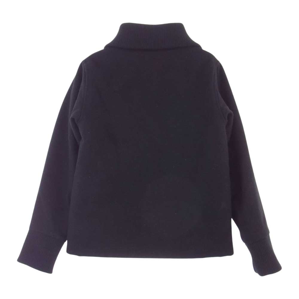 Yarmo ヤーモ yar-16aw  ドンキー コート ウール ジャケット ブラック系 36【中古】