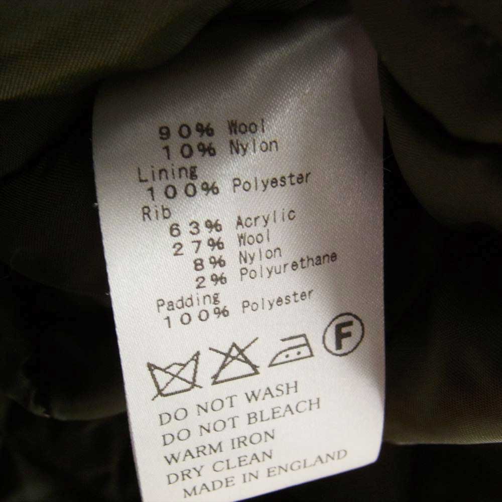 Yarmo ヤーモ yar-16aw  ドンキー コート ウール ジャケット ブラック系 36【中古】