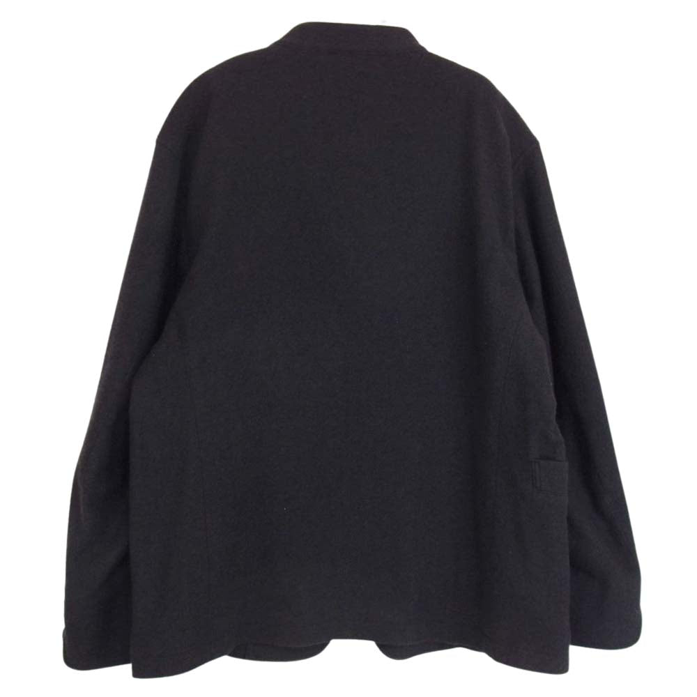 キャプテン サンシャイン KS8FJK11 Butcher JK S140 ウールビエラ シャツ ジャケット ネイビー系 38【中古】