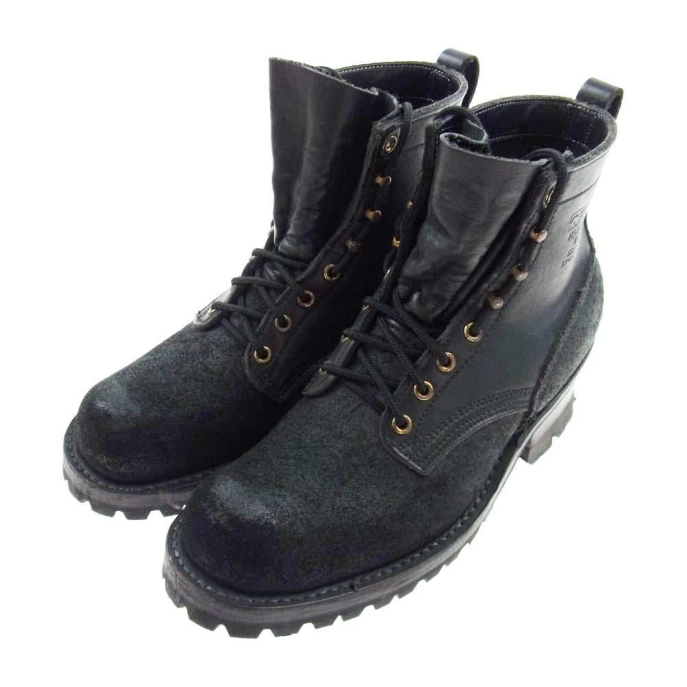 ニックスブーツ × BEAMS PLUS 別注 Ridgeline Boots ビームス別注 リッジライン ブーツ ブラック系 9【中古】
