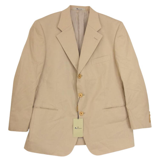 Aquascutum アクアスキュータム 6601431 コットン ジャケット 98BB4 ベージュ系【極上美品】【中古】