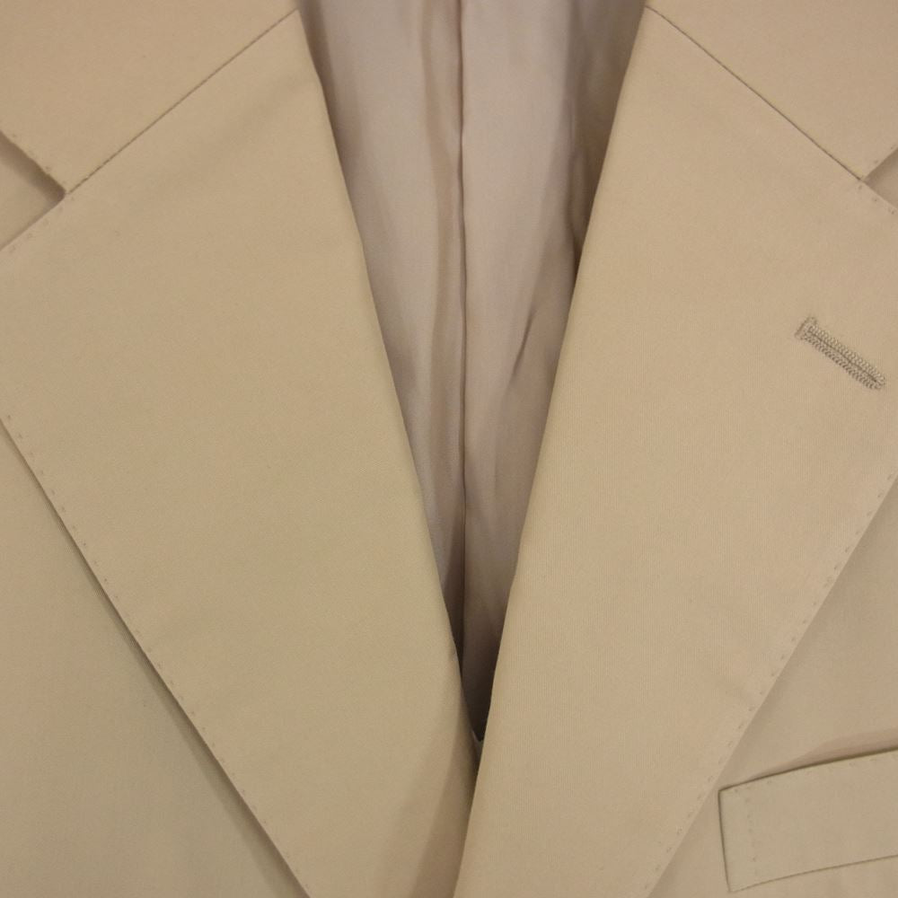 Aquascutum アクアスキュータム 6601431 コットン ジャケット 98BB4 ベージュ系【極上美品】【中古】